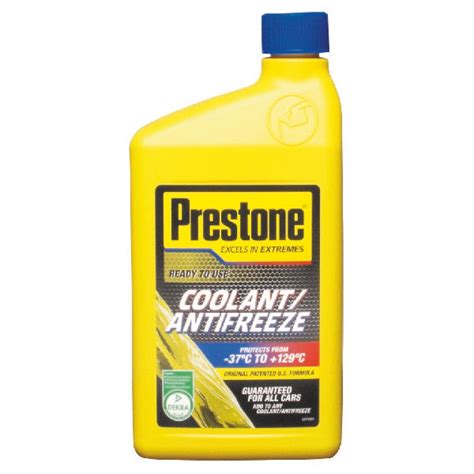 prestone coolant|Prestone Ready to Use Coolant Antifreeze 1Ltr